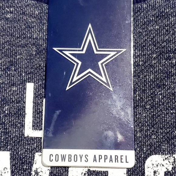 NWT DALLAS COWBOYS AUTHENTIC NFL PULLOVER SWEATER. MENS Sz:L 60% COTTON 40% POLY - Picture 6 of 10